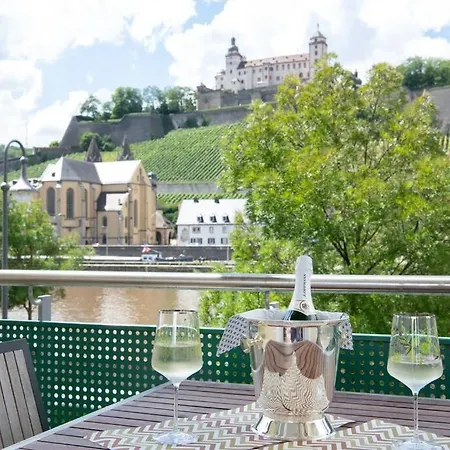 Ferienwohnung Panorama mit Festungsblick Würzburg Exterior foto